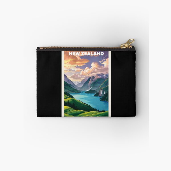 Item preview, New Zealand, Travel Art designed and sold by PinkandP.