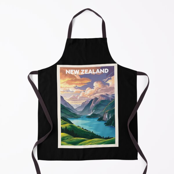 Item preview, New Zealand, Travel Art designed and sold by PinkandP.