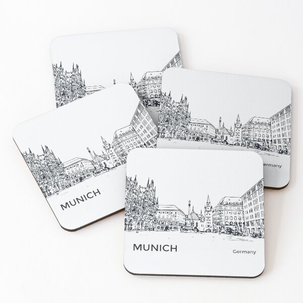 Item preview, Munich Germany designed and sold by Lakeric Cityscapes.
