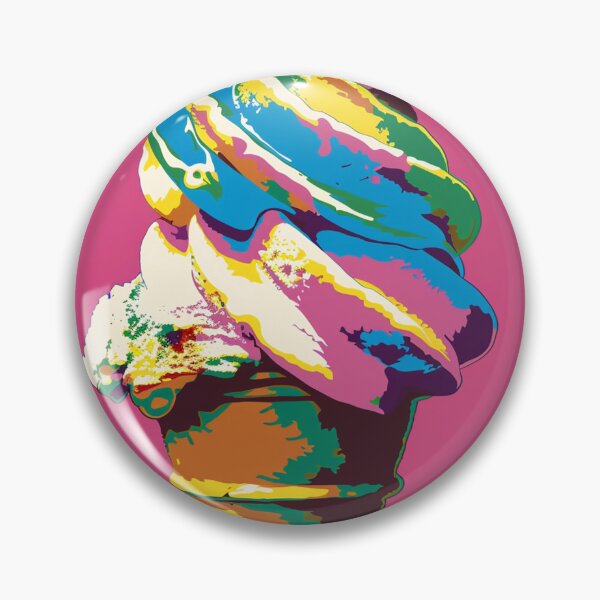 Item preview, Ice Cream Cone Pop Art 8 designed and sold by AstroRisq.
