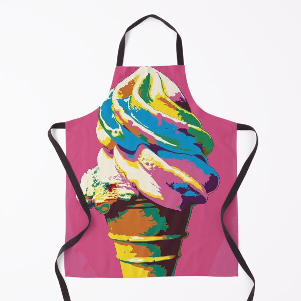 Item preview, Ice Cream Cone Pop Art 8 designed and sold by AstroRisq.