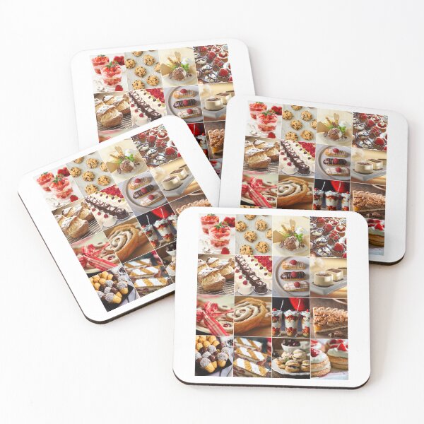 Item preview, Dessert Photos Collage designed and sold by ColorfulPrints.