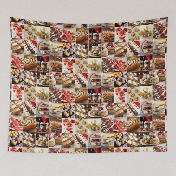 Item preview, Dessert Photos Collage designed and sold by ColorfulPrints.