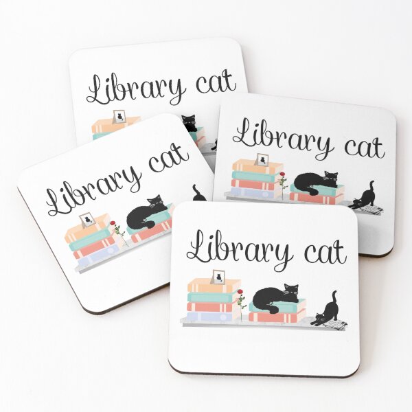 Item preview, Library Cat designed and sold by FleetingElegant.