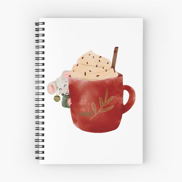 Item preview, Christmas Cute Mouse Illustration designed and sold by Sabrina Coloma.