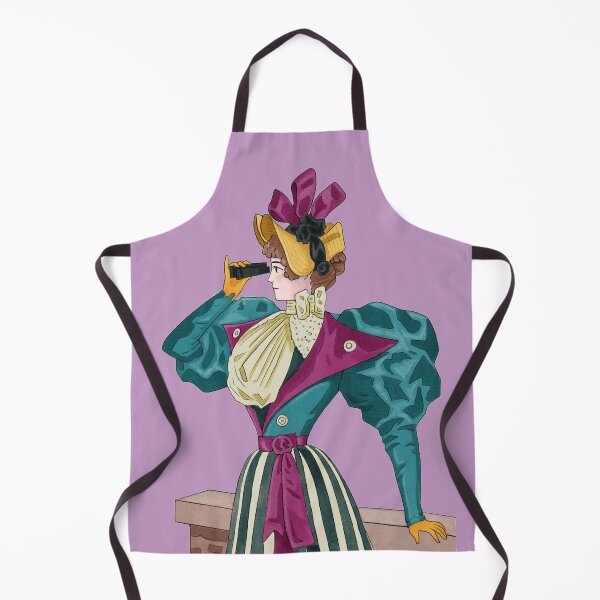 Item preview, Historical Costume 1890s Watercolor Fashion Illustration 3 designed and sold by MariOyama.