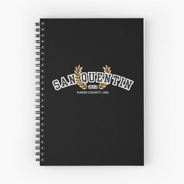 Item preview, San Quentin Prison University, Black and White designed and sold by UNK-Fatigues.