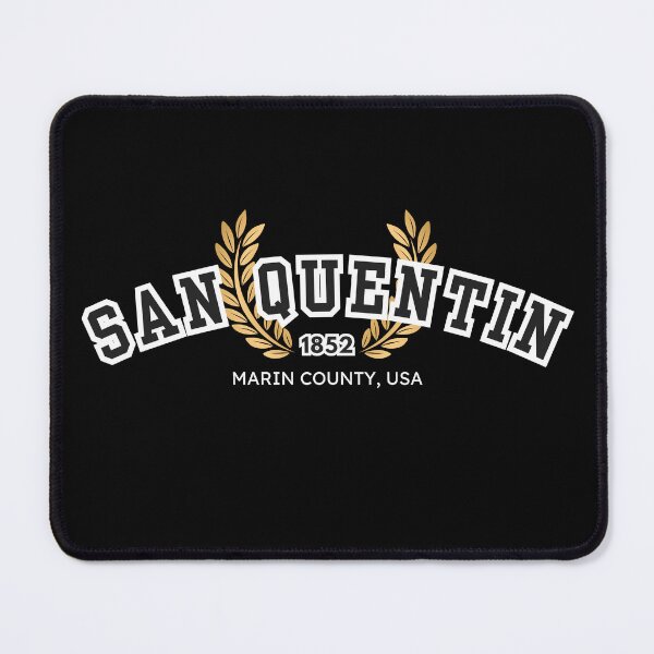 Item preview, San Quentin Prison University, Black and White designed and sold by UNK-Fatigues.