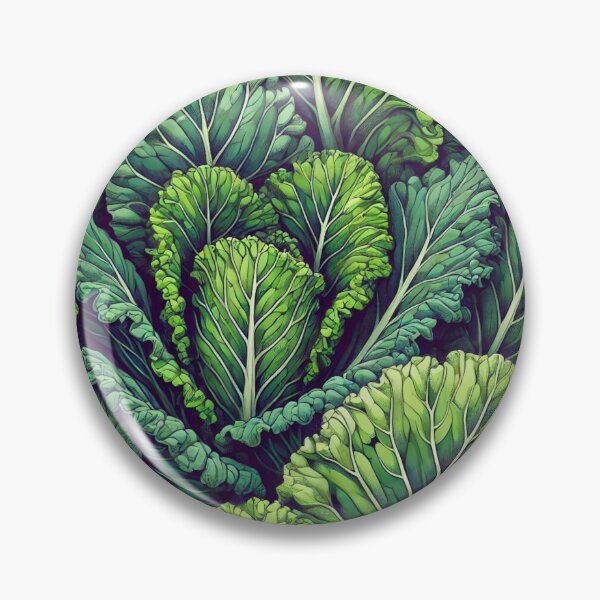 Item preview, Abstract Kale Vegetable Design designed and sold by TribalioDesigns.