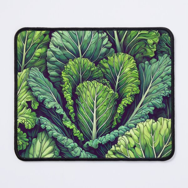Item preview, Abstract Kale Vegetable Design designed and sold by TribalioDesigns.
