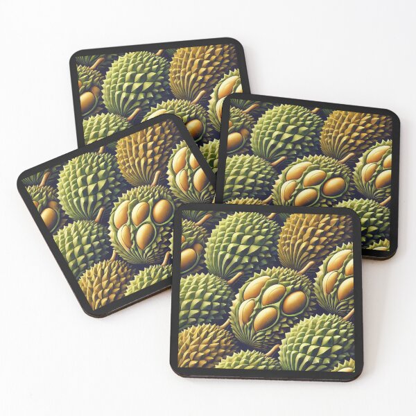 Item preview, Abstract Durian Fruit Design designed and sold by TribalioDesigns.