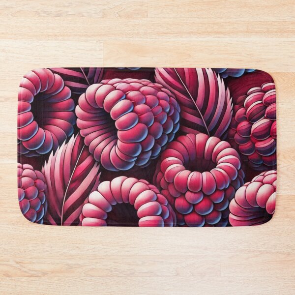 Item preview, Abstract Raspberry Fruit Design designed and sold by TribalioDesigns.