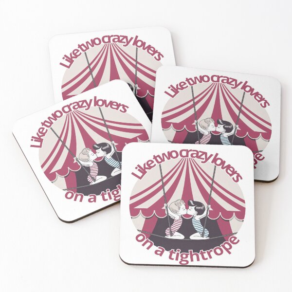 Item preview, Two crazy lovers on the tightrope 2 designed and sold by PODBUNKERX.