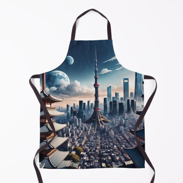 Item preview, Tokyo Meets Tomorrow designed and sold by ZenOfAIarts.