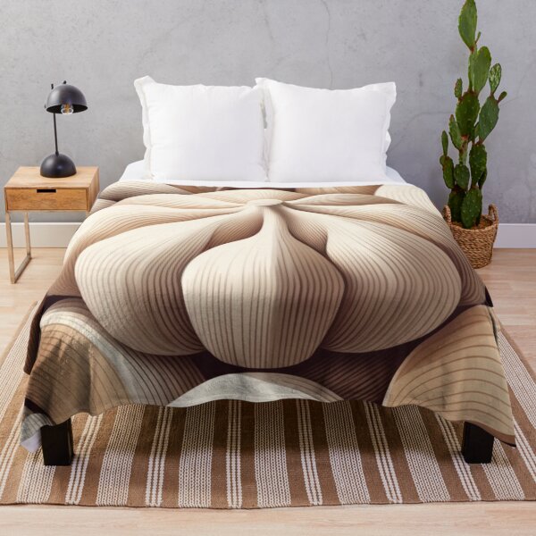 Item preview, Abstract Garlic Vegetable Design designed and sold by TribalioDesigns.