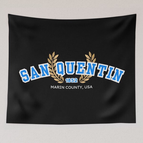 Item preview, San Quentin Prison University, Blue and White designed and sold by UNK-Fatigues.