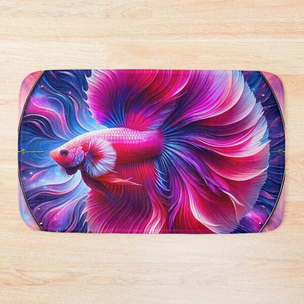 Item preview, Round Betta Fish Design designed and sold by Paul Morse.