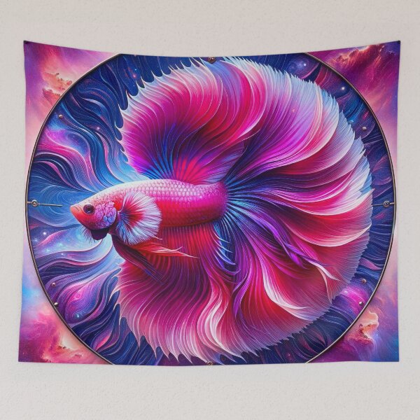 Item preview, Round Betta Fish Design designed and sold by Paul Morse.