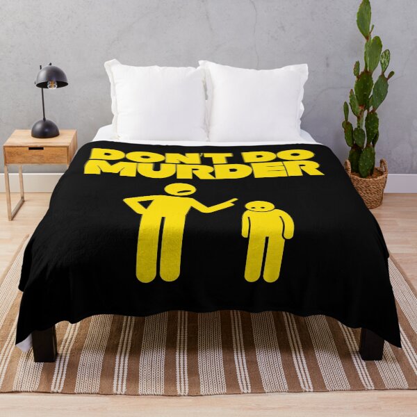 Item preview, Don’t Do Murder, Yellow designed and sold by UNK-Fatigues.