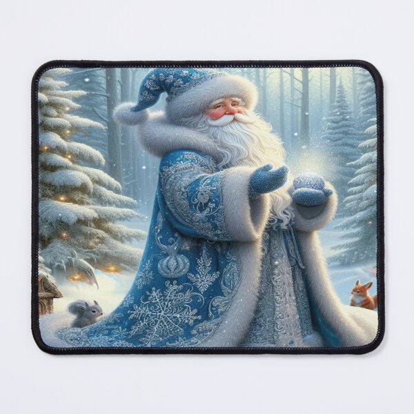 Item preview, cozy holiday feel Christmas Santa Claus  Winter Landscape,RBCozyHolidays,CozyHolidays designed and sold by Expressions-Sel.