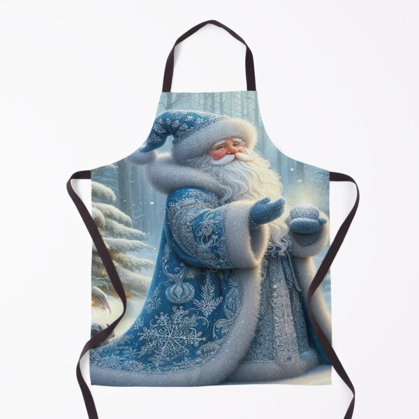 Item preview, cozy holiday feel Christmas Santa Claus Winter Landscape,RBCozyHolidays,CozyHolidays designed and sold by Expressions-Sel.