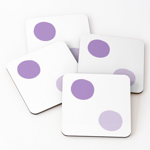 Item preview, Violet Duo: A Subtle Echo of Floating Calm, Unique designed and sold by villacreativa.