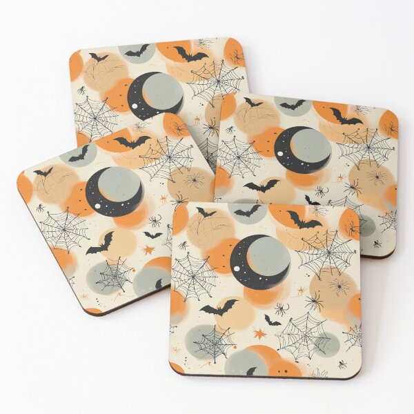 Item preview, BOHO Halloween Pattern: Cozy Elegance with a Minimalist Twist designed and sold by DEEPDesignsART.