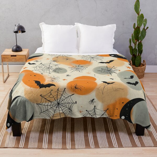 Item preview, BOHO Halloween Pattern: Cozy Elegance with a Minimalist Twist designed and sold by DEEPDesignsART.