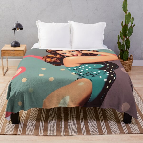 Item preview, Pin Up pattern #1 designed and sold by Kaleidoscope Print.