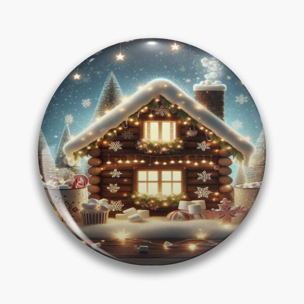 Item preview, cozy holiday feel Christmas decoration House of sweets  Winter Landscape,RBCozyHolidays,CozyHolidays designed and sold by Expressions-Sel.