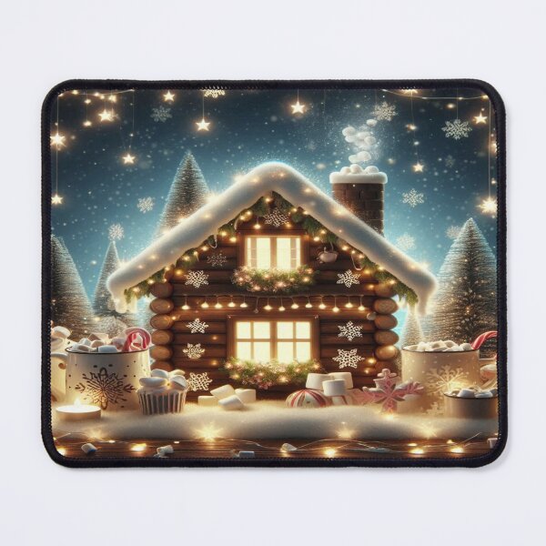 Item preview, cozy holiday feel Christmas decoration House of sweets  Winter Landscape,RBCozyHolidays,CozyHolidays designed and sold by Expressions-Sel.