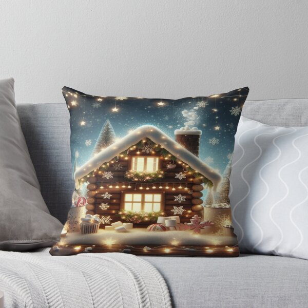 Item preview, cozy holiday feel Christmas decoration House of sweets  Winter Landscape,RBCozyHolidays,CozyHolidays designed and sold by Expressions-Sel.