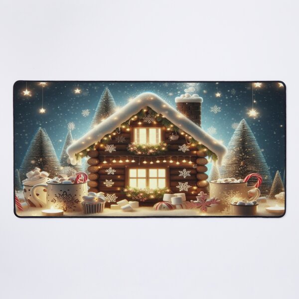 Item preview, cozy holiday feel Christmas decoration House of sweets Winter Landscape,RBCozyHolidays,CozyHolidays designed and sold by Expressions-Sel.