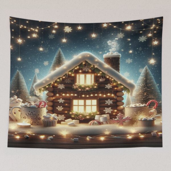 Item preview, cozy holiday feel Christmas decoration House of sweets  Winter Landscape,RBCozyHolidays,CozyHolidays designed and sold by Expressions-Sel.