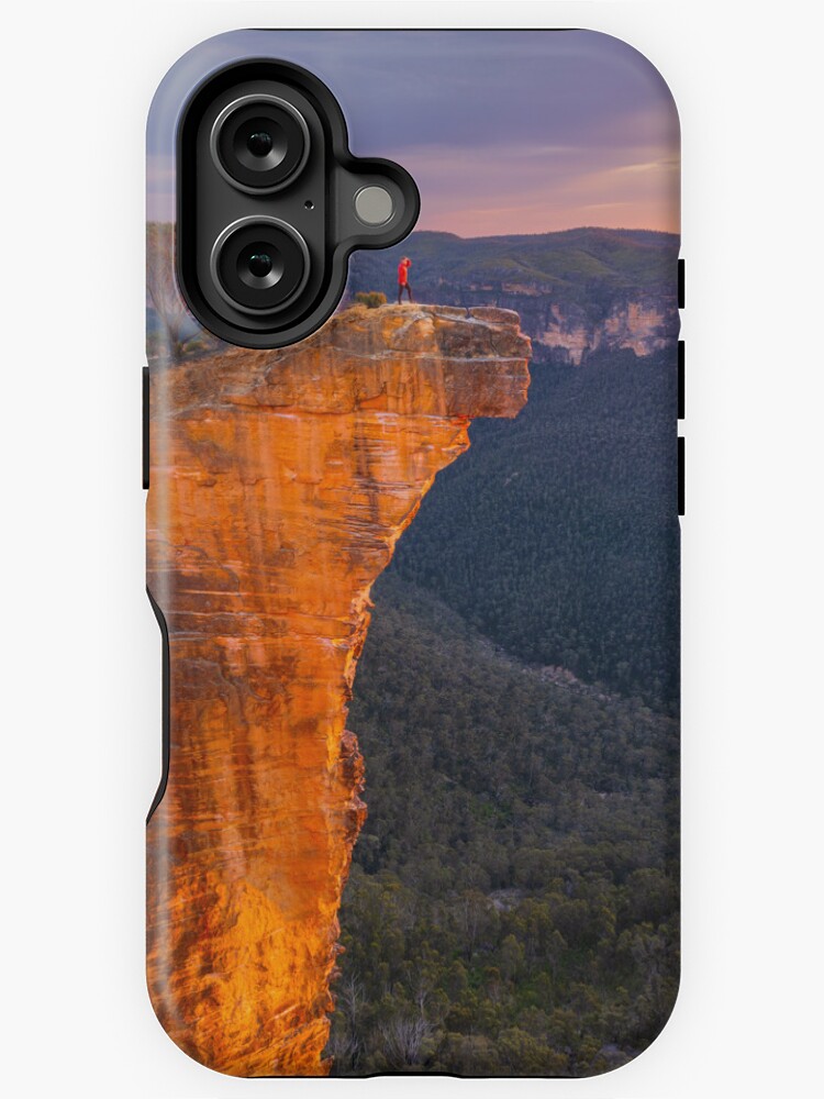 Thumbnail 1 of 4, iPhone Case, Hanging Rock, Blackheath, Blue Mountains, New South Wales, Australia designed and sold by Chockstone.