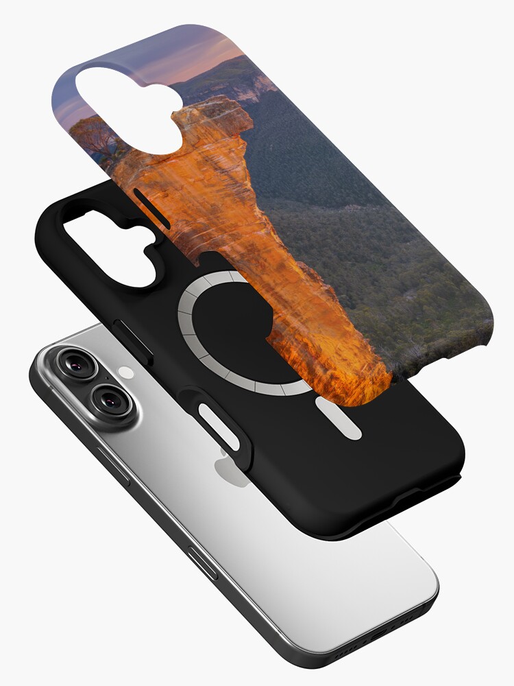 Thumbnail 2 of 4, iPhone Case, Hanging Rock, Blackheath, Blue Mountains, New South Wales, Australia designed and sold by Chockstone.