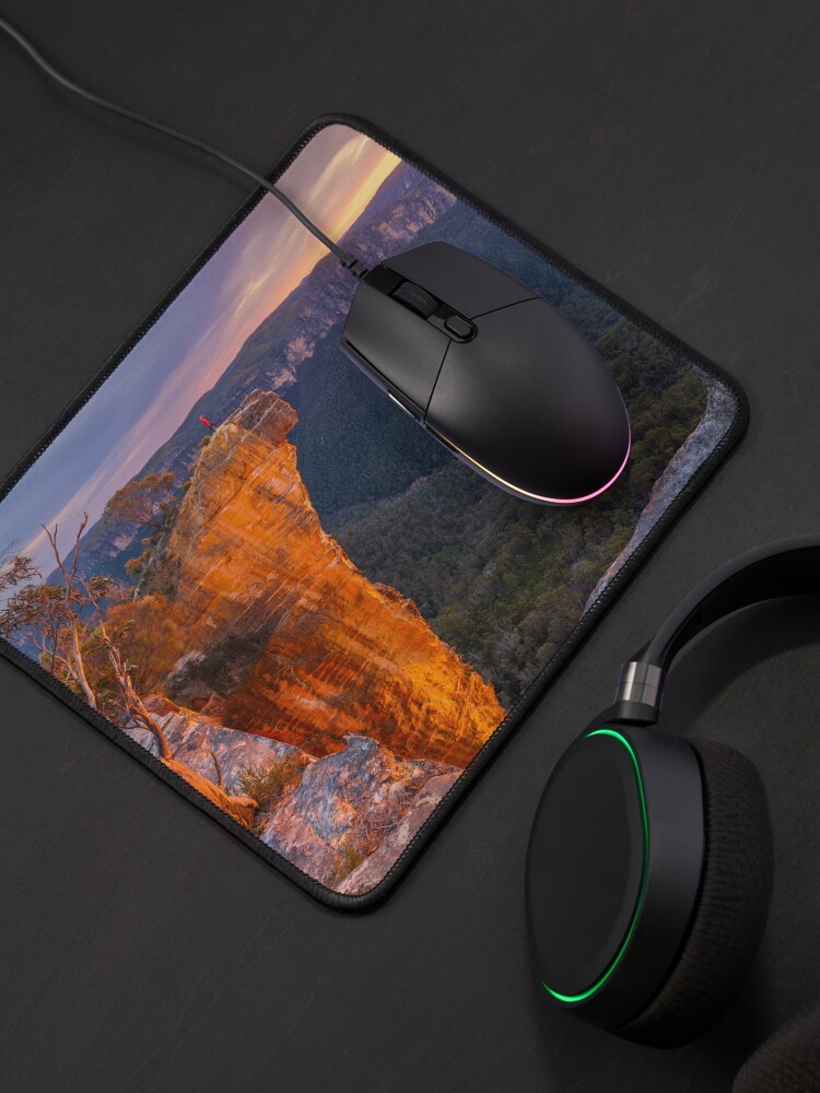 Thumbnail 4 of 5, Mouse Pad, Hanging Rock, Blackheath, Blue Mountains, New South Wales, Australia designed and sold by Chockstone.