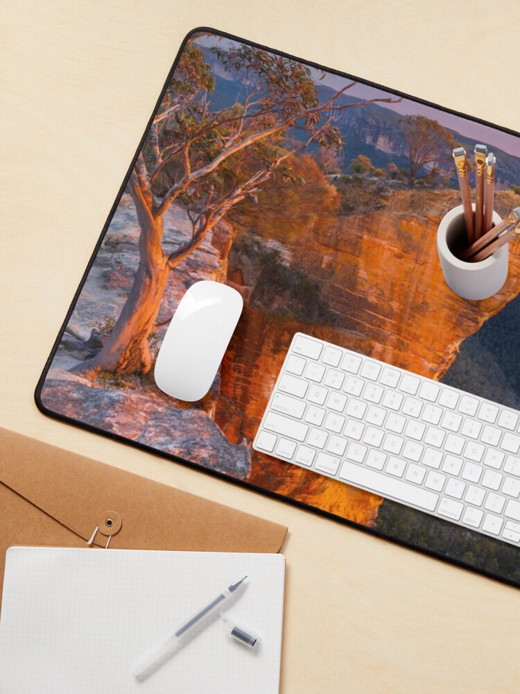 Thumbnail 3 of 5, Mouse Pad, Hanging Rock, Blackheath, Blue Mountains, New South Wales, Australia designed and sold by Chockstone.