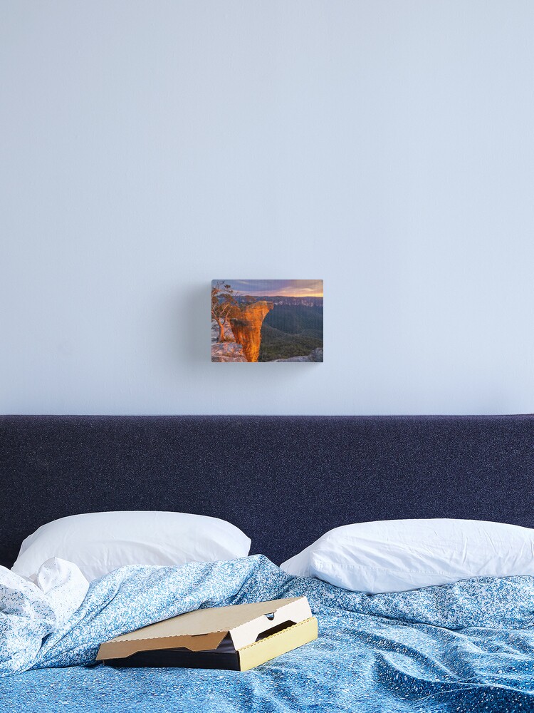 Thumbnail 2 of 3, Canvas Print, Hanging Rock, Blackheath, Blue Mountains, New South Wales, Australia designed and sold by Chockstone.