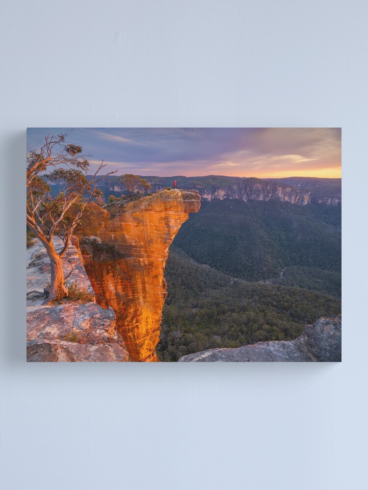 Thumbnail 1 of 3, Canvas Print, Hanging Rock, Blackheath, Blue Mountains, New South Wales, Australia designed and sold by Chockstone.