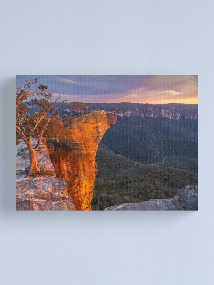 Thumbnail 1 of 3, Canvas Print, Hanging Rock, Blackheath, Blue Mountains, New South Wales, Australia designed and sold by Chockstone.
