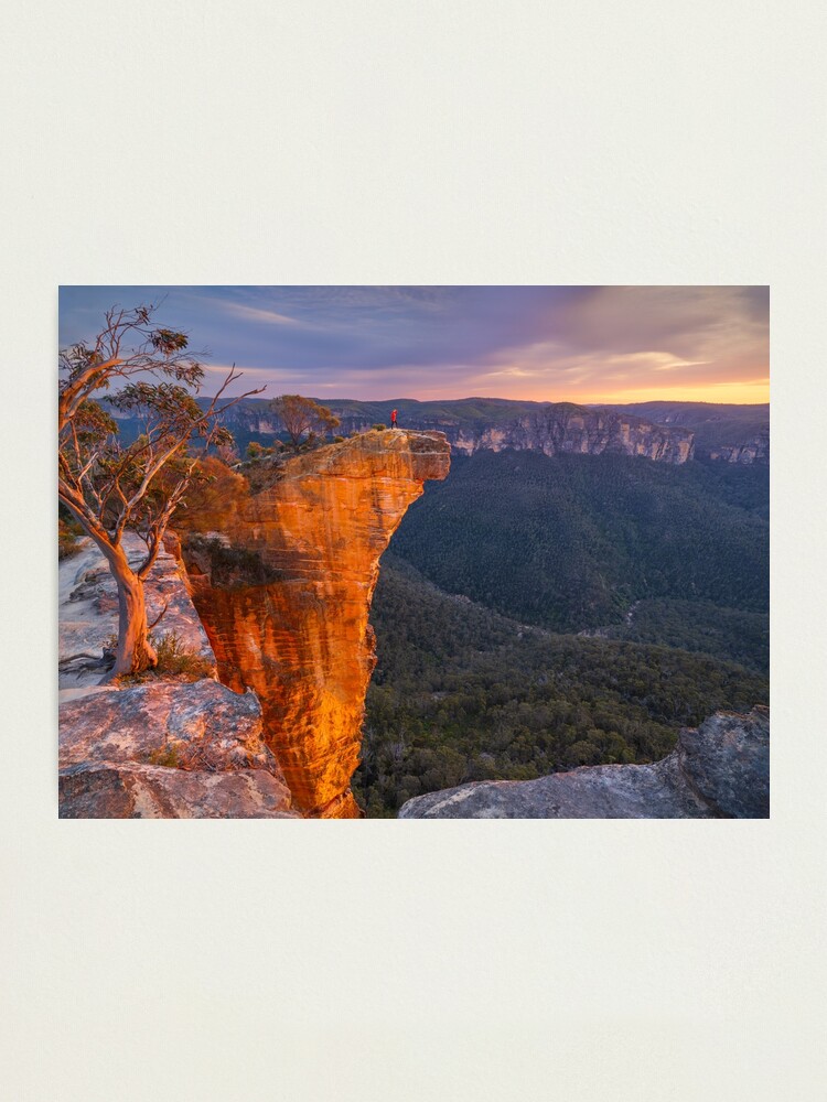 Thumbnail 1 of 3, Photographic Print, Hanging Rock, Blackheath, Blue Mountains, New South Wales, Australia designed and sold by Chockstone.