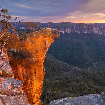 Artwork thumbnail, Hanging Rock, Blackheath, Blue Mountains, New South Wales, Australia by Michael Boniwell