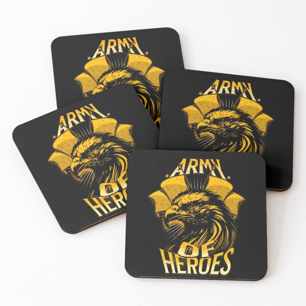 Item preview, ARMY OF HEROES T-SHIRT DESIGN designed and sold by DeepGraphic10.