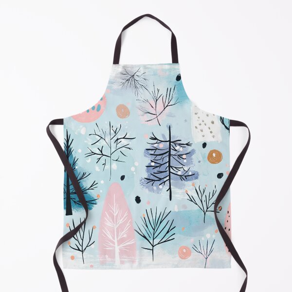 Item preview, Winter Doodles - Stylized Pastel Forest designed and sold by Fab-Haven.