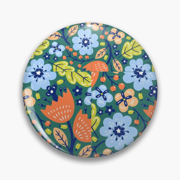 Item preview, Floral seamless pattern  designed and sold by Kelli Campbell.