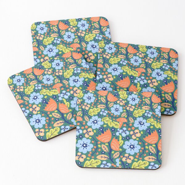 Item preview, Floral seamless pattern  designed and sold by Kelli Campbell.