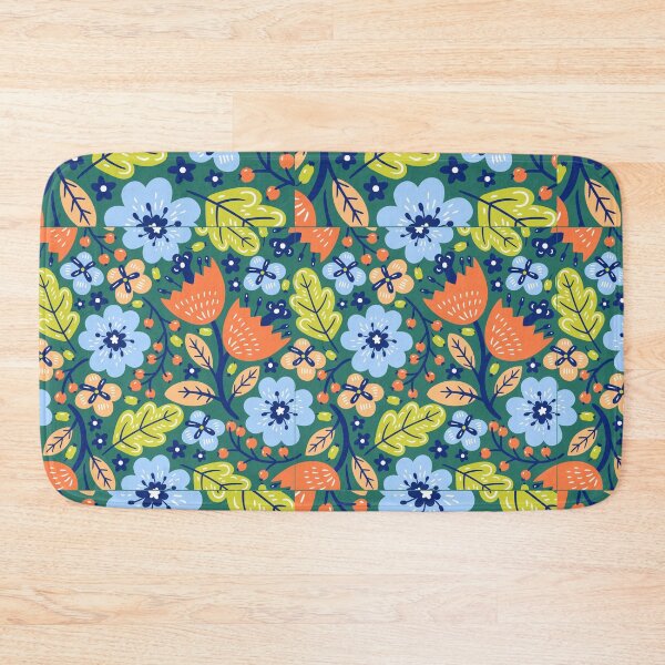 Item preview, Floral seamless pattern  designed and sold by Kelli Campbell.