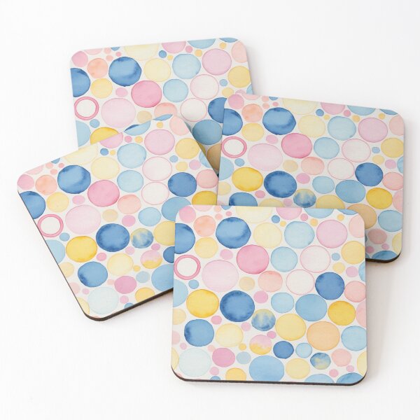 Item preview, Watercolor Circle Pattern designed and sold by trendspatterns.