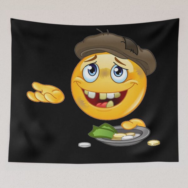 Item preview, Homeless Beggar Emoji designed and sold by Dlorelegend27.